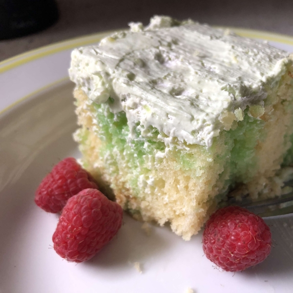 Key Lime Poke Cake