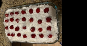 Raspberry Coconut Poke Cake