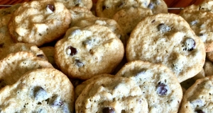 Tahini-Chocolate Chip Cookies