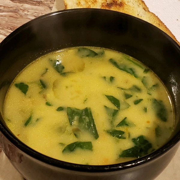 Curried Coconut-Leek Soup
