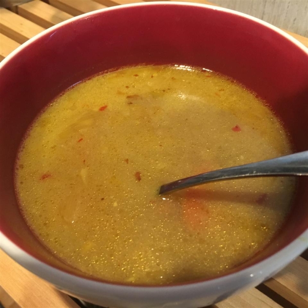 Curried Coconut-Leek Soup