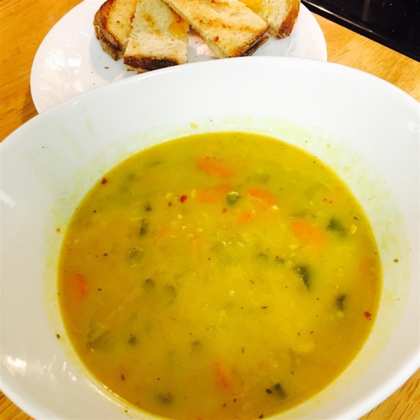 Curried Coconut-Leek Soup