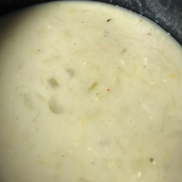 Curried Coconut-Leek Soup