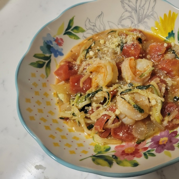 Shrimp Scampi Zucchini