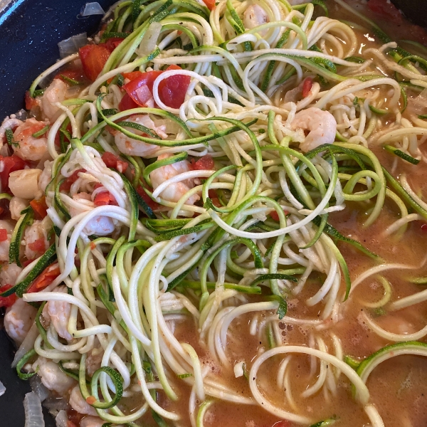 Shrimp Scampi Zucchini