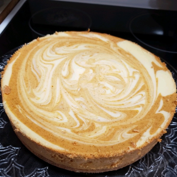 Pumpkin Swirl Cheesecake