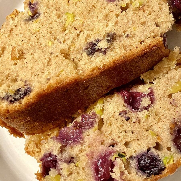 Blueberry Zucchini Bread