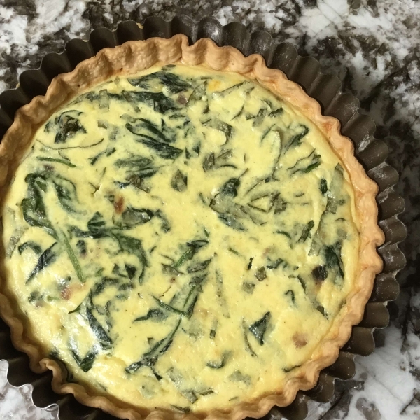 Spinach Ricotta Quiche