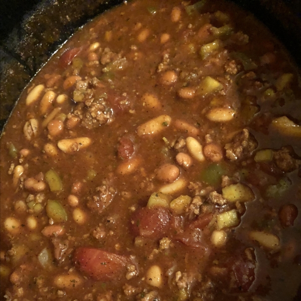 The Ultimate Slow Cooked Chili