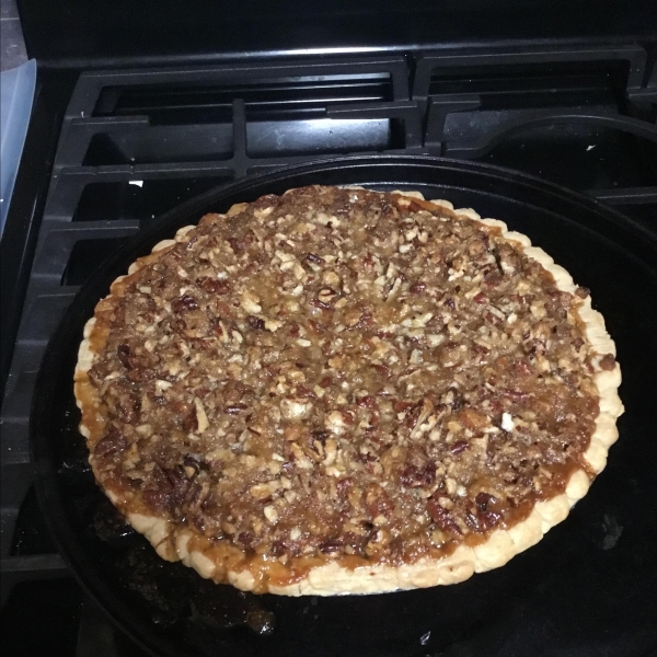 Caramel-Pecan Pumpkin Pie