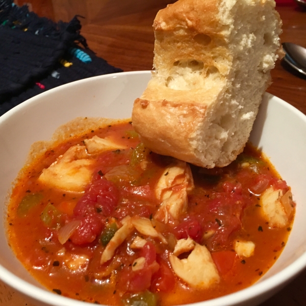 Italian Halibut Chowder