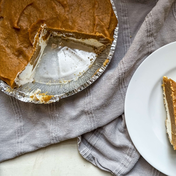 Double Layer Pumpkin Pie