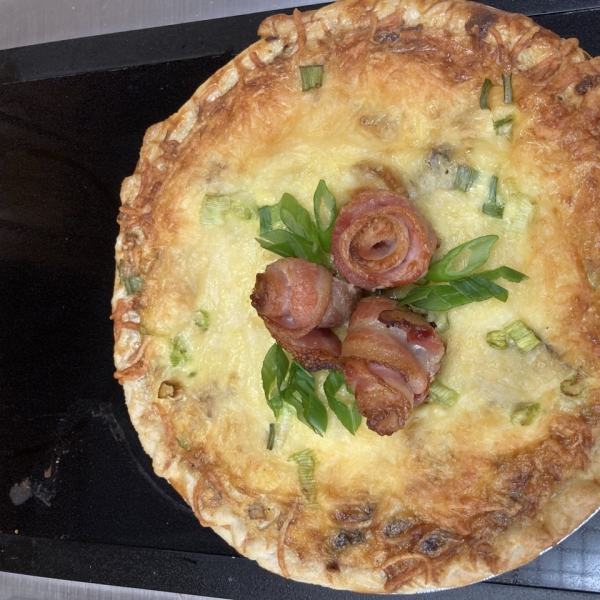 Bacon Rose Quiche