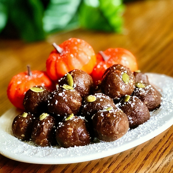 Pumpkin Chocolate Truffles