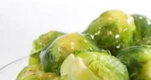 Brussels Sprouts in Mustard Sauce