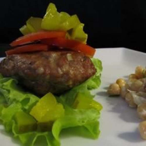 Grilled Italian Hamburgers