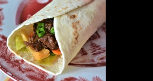 Kalbi-Style Braised Beef Cheek Tacos