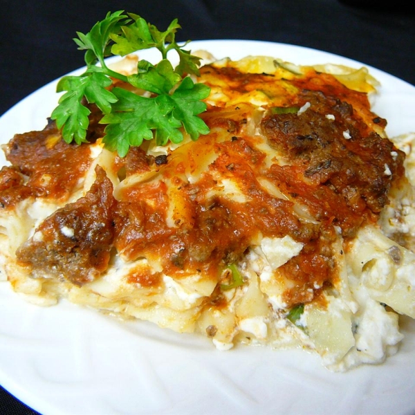 Double Cheese Casserole