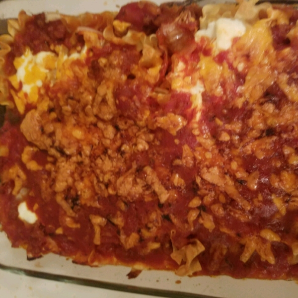 Double Cheese Casserole