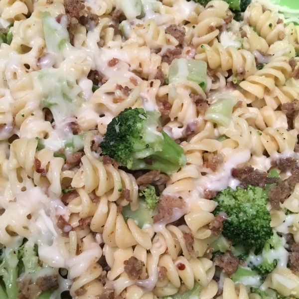 Broccoli and Sausage Cavatelli