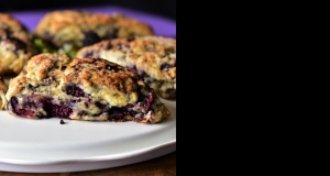 Blackberry and Ginger Cream Scones