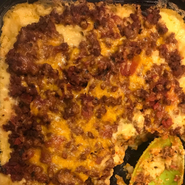 Sloppy Joe Mac and Cheese