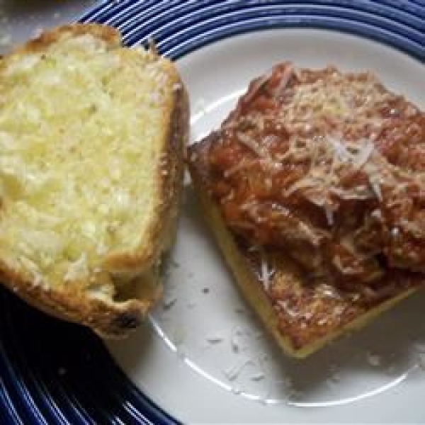 Easy Polenta with Tomato Sauce