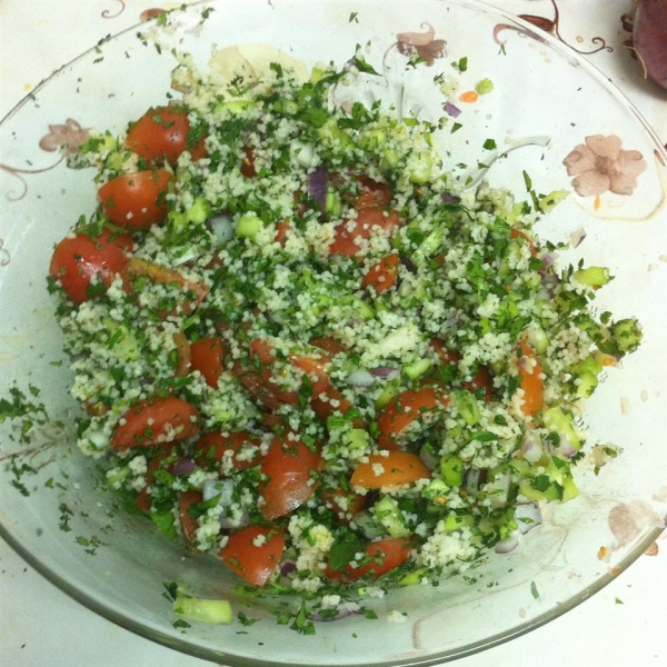 Whole Wheat Couscous Tabbouleh