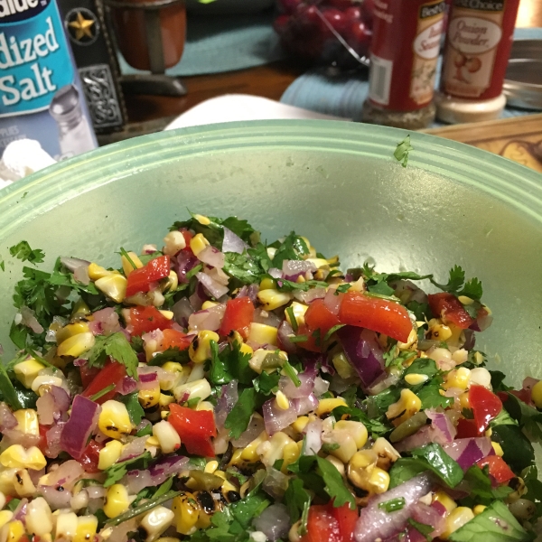 Chipotle and Roasted Corn Salsa