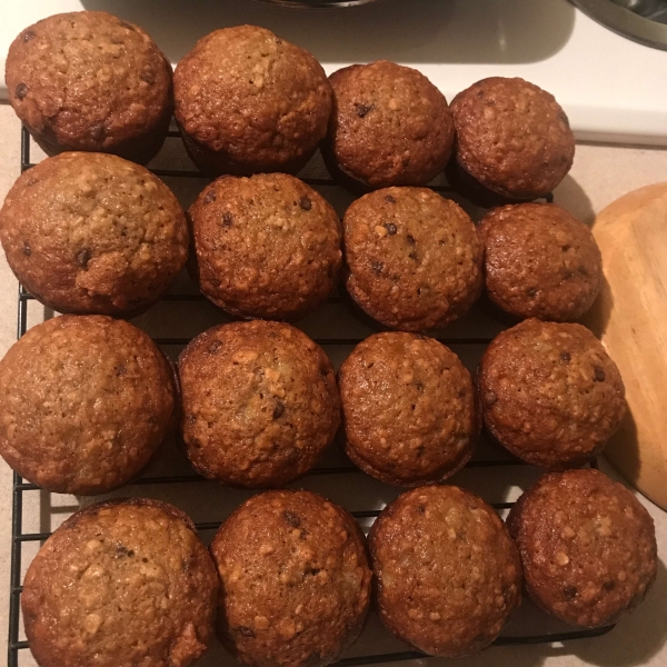 Chocolate Chip Banana Nut Muffins