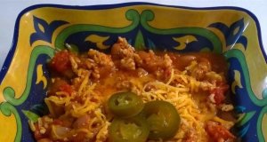 Hill Country Turkey Chili with Beans