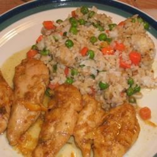 Orange Curried Chicken
