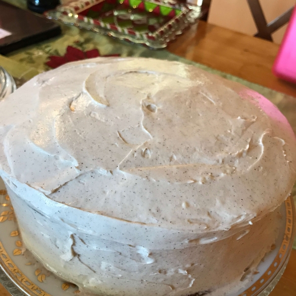 Pumpkin Spice Cake with Cinnamon Cream Cheese Frosting