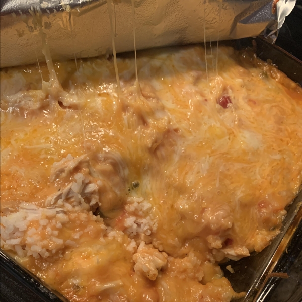 Salsa Chicken Rice Casserole