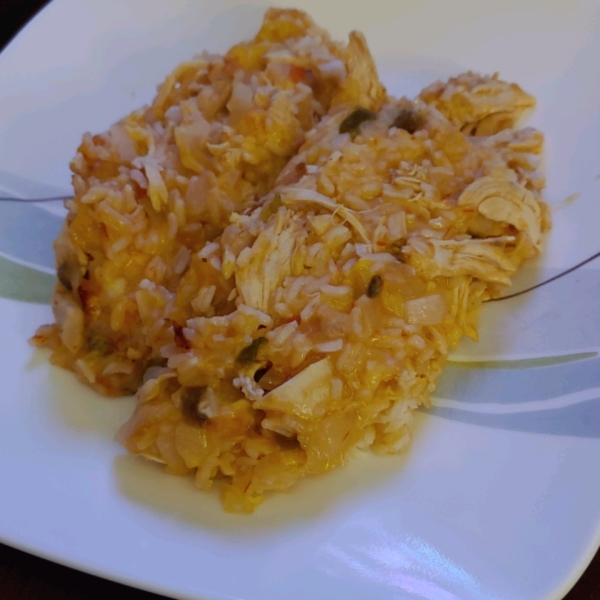 Salsa Chicken Rice Casserole