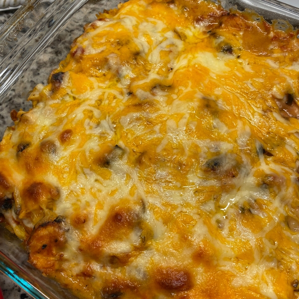 Salsa Chicken Rice Casserole