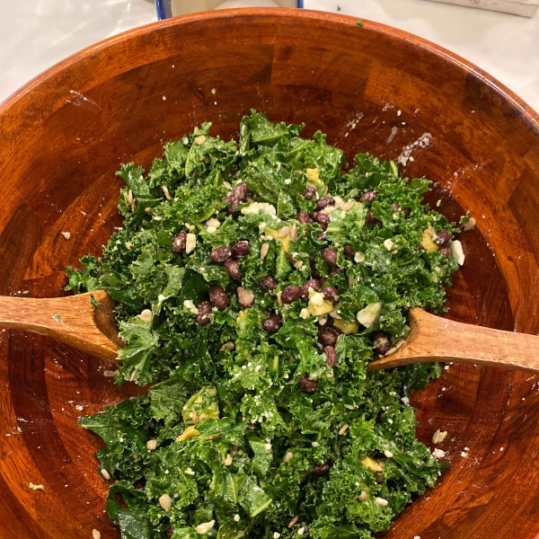 Kale, Avocado, and Black Bean Salad