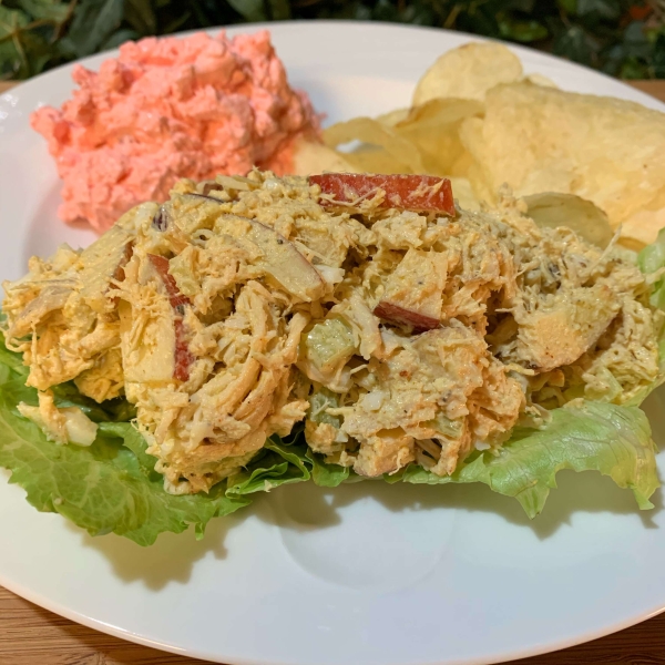 Chicken Curry Salad in a Hurry