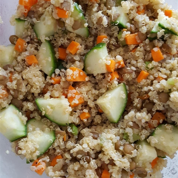 Quinoa and Lentil Salad