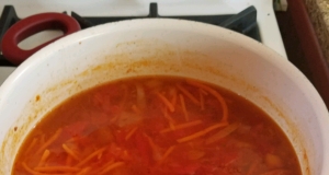 Vegetable Tom Yum Soup