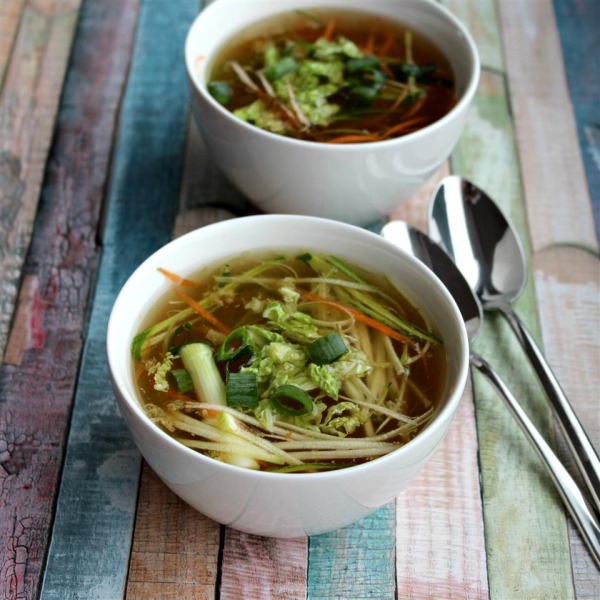 Vegetable Tom Yum Soup