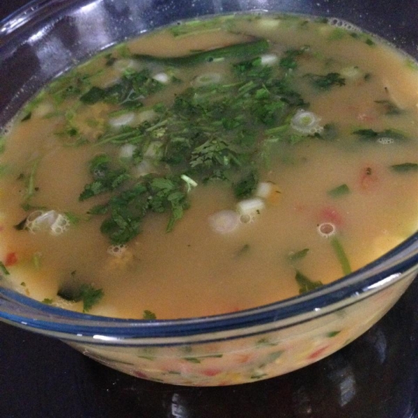 Vegetable Tom Yum Soup