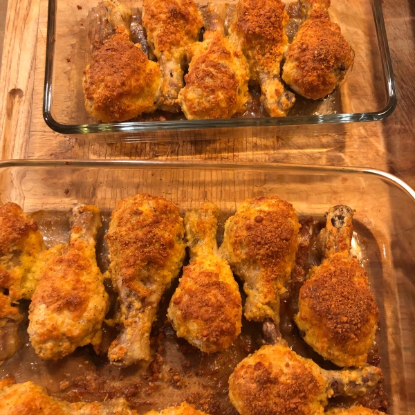 Parmesan Chicken Legs