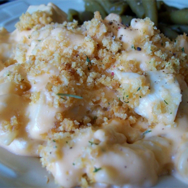 Creamy Dreamy Chicken and Spirals Casserole