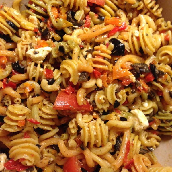 Three Pepper Pasta Salad