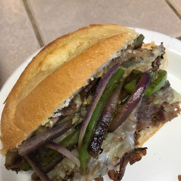 Griddle Style Philly Steak Sandwiches