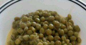 Cheesy Peas