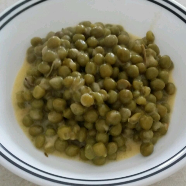 Cheesy Peas