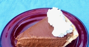 Chocolate Pumpkin Pudding Pie