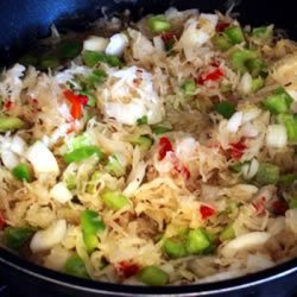 Sauerkraut Salad with Caraway Seeds